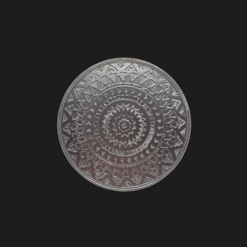 MANDALA [срібна хром] 0019 фото